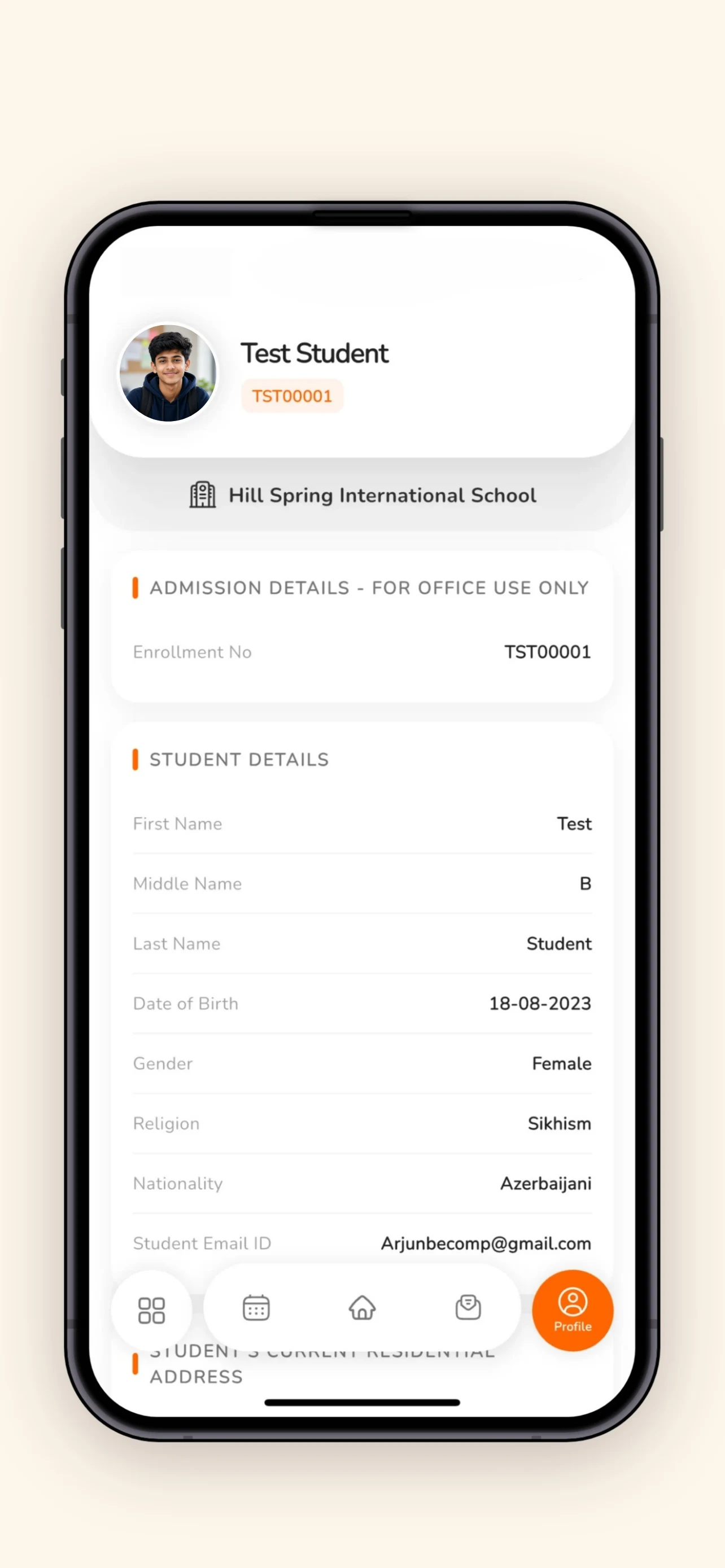 HSI Connect screenshot