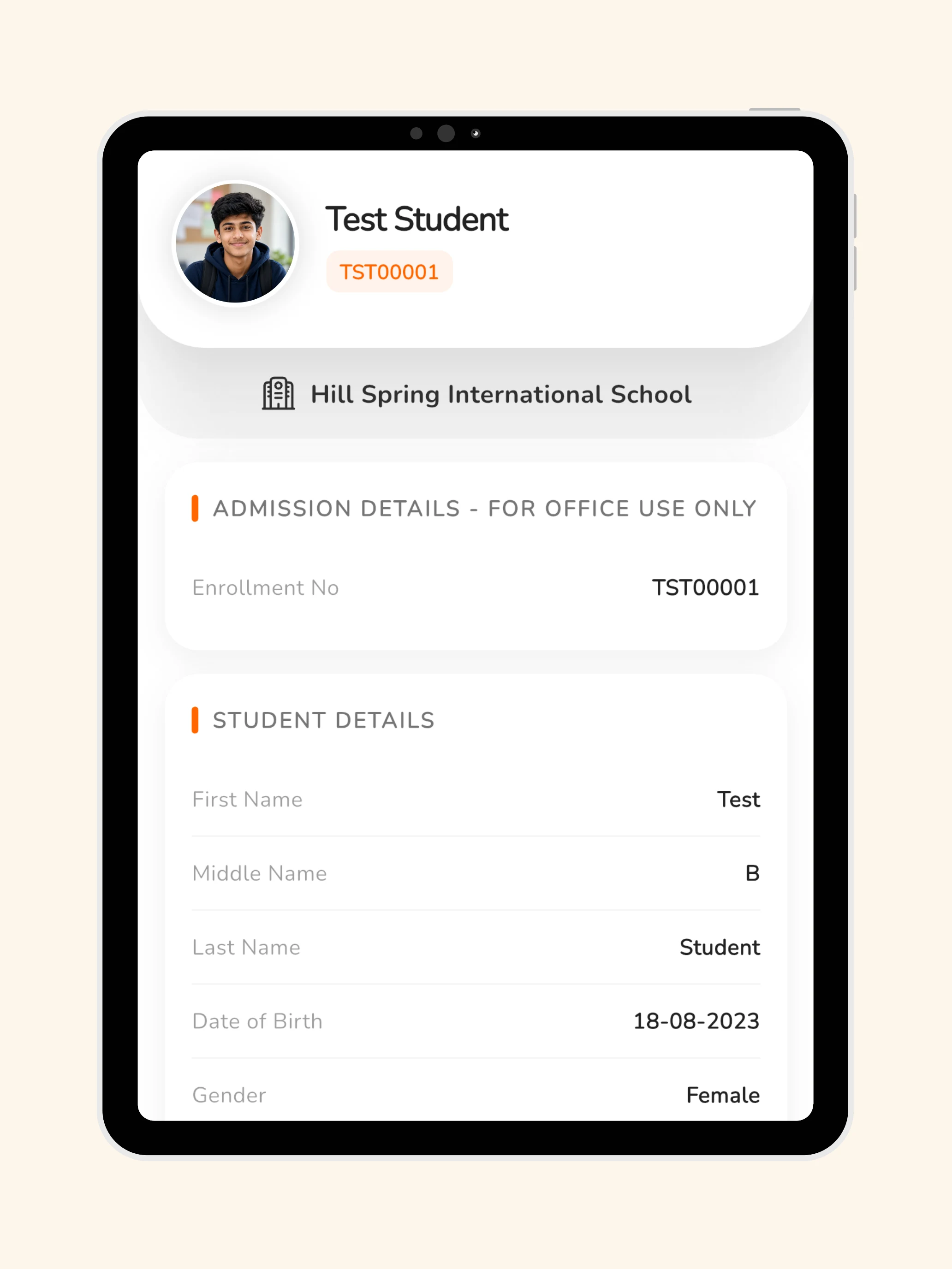 HSI Connect screenshot
